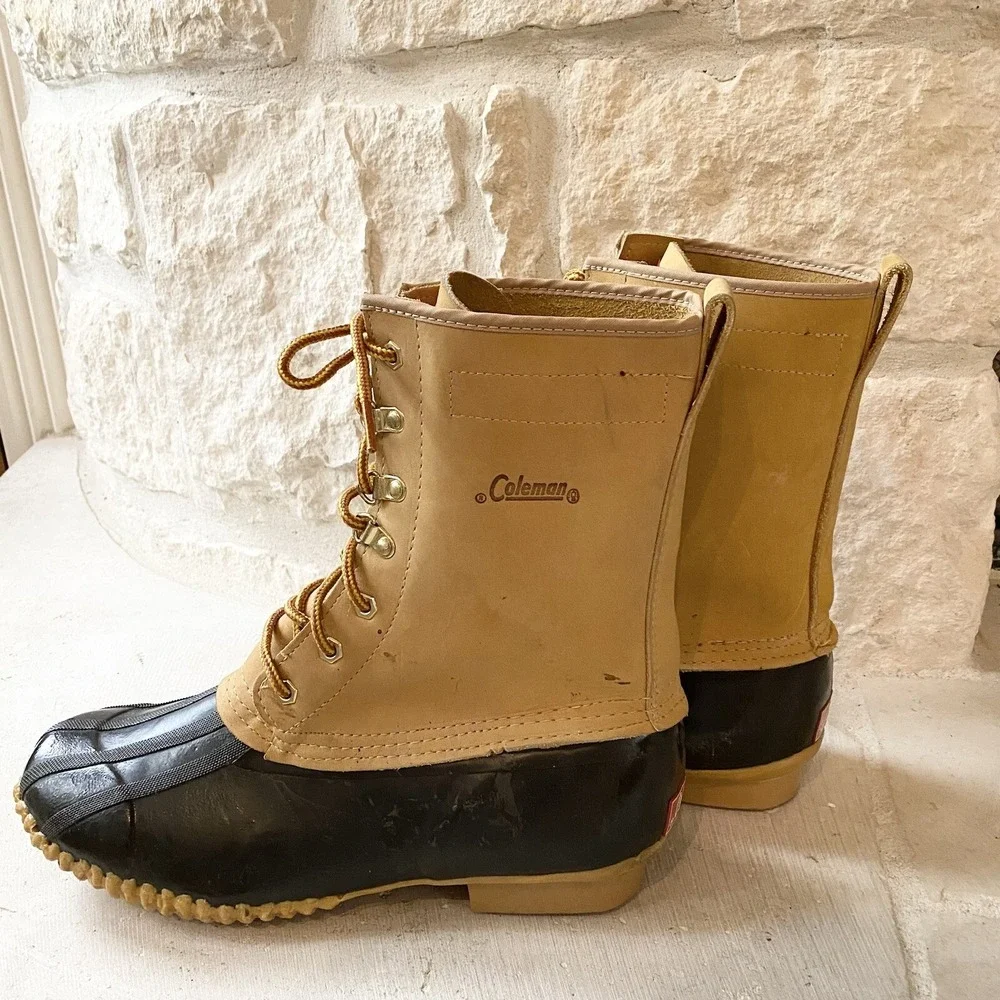 Coleman Thinsulate - Steel Shank - Men's Size 8 All Weather Duck Boots